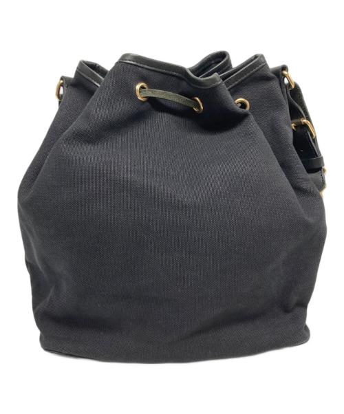 PORTER（ポーター）PORTER (ポーター) united bamboo (ユナイテッドバンブー) BALOON BAG ブラックの古着・服飾アイテム