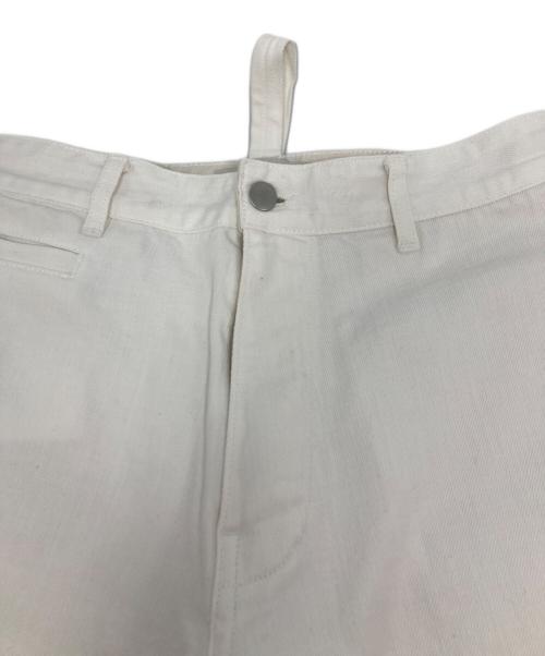 STUDIO NICHOLSON（スタジオ ニコルソン）STUDIO NICHOLSON (スタジオ ニコルソン) PYAD SELVEDGE DENIM / SNM-029 ホワイト サイズ:XSの古着・服飾アイテム