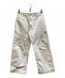 STUDIO NICHOLSON（スタジオ ニコルソン）の古着「PYAD SELVEDGE DENIM / SNM-029」｜ホワイト