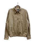 CHAPS RALPH LAURENチャップス ラルフローレン）の古着「スイングトップ/1519-4399」｜ベージュ