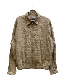 CHAPS RALPH LAUREN（チャップス ラルフローレン）の古着「スイングトップ/1519-4399」｜ベージュ