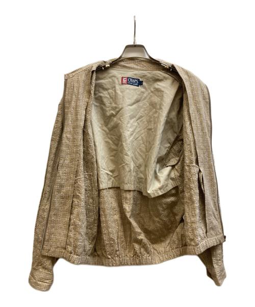 CHAPS RALPH LAUREN（チャップス ラルフローレン）CHAPS RALPH LAUREN (チャップス ラルフローレン) スイングトップ/1519-4399 ベージュ サイズ:Lの古着・服飾アイテム