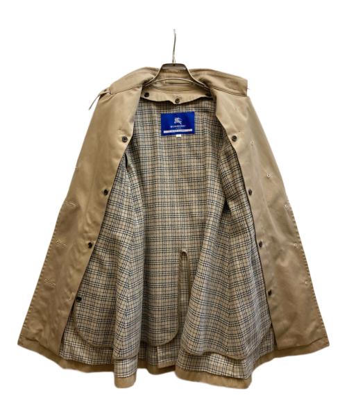 BURBERRY BLUE LABEL（バーバリー ブルー レーベル）BURBERRY BLUE LABEL (バーバリー ブルー レーベル) 裏ノヴァチェックライナー付トレンチコート/E1A39-300-42 ベージュ サイズ:36の古着・服飾アイテム
