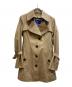 BURBERRY BLUE LABEL（バーバリー ブルー レーベル）の古着「裏ノヴァチェックライナー付トレンチコート/E1A39-300-42」｜ベージュ