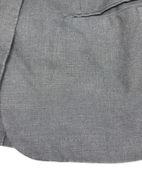 TAPIA los angeles（タピア ロスアンゼルス）Tapia Los Angeles (タピア ロスアンゼルス) リネンテーラードジャケット ネイビー サイズ:40の古着・服飾アイテム