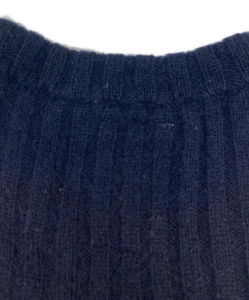 VISVIM（ビズビム）VISVIM (ビズビム) コマンドセーター ネイビー サイズ:Lの古着・服飾アイテム