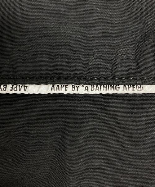 Aape BY A BATHING APE（エーエイプ バイ アベイシングエイプ）Aape BY A BATHING APE (エーエイプ バイ アベイシングエイプ) ナイロンカーゴパンツ ブラック サイズ:XLの古着・服飾アイテム