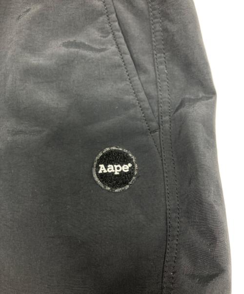 Aape BY A BATHING APE（エーエイプ バイ アベイシングエイプ）Aape BY A BATHING APE (エーエイプ バイ アベイシングエイプ) ナイロンカーゴパンツ ブラック サイズ:XLの古着・服飾アイテム