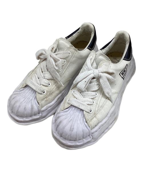 Maison MIHARA YASUHIRO（メゾン ミハラ ヤスヒロ）Maison MIHARA YASUHIRO (メゾン ミハラ ヤスヒロ) BLAKEY CANVAS LOW ホワイト サイズ:-の古着・服飾アイテム