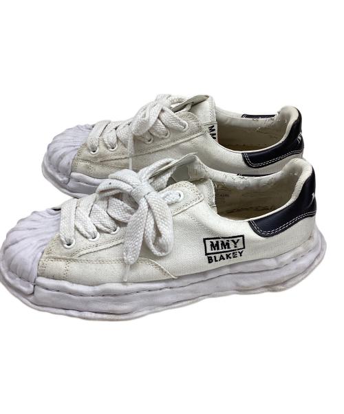 Maison MIHARA YASUHIRO（メゾン ミハラ ヤスヒロ）Maison MIHARA YASUHIRO (メゾン ミハラ ヤスヒロ) BLAKEY CANVAS LOW ホワイト サイズ:-の古着・服飾アイテム