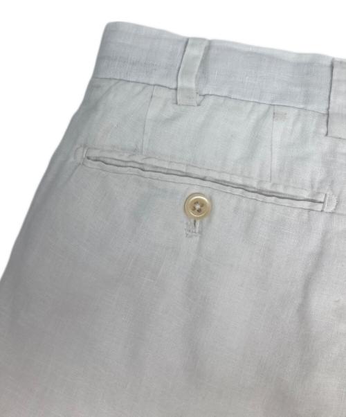 POLO RALPH LAUREN（ポロ・ラルフローレン）POLO RALPH LAUREN (ポロ・ラルフローレン) リネンハーフパンツ ホワイト サイズ:30の古着・服飾アイテム