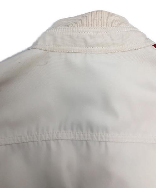 MONCLER（モンクレール）MONCLER (モンクレール) ライダースジャケット / 101-092-40069-50 ホワイト サイズ:1の古着・服飾アイテム