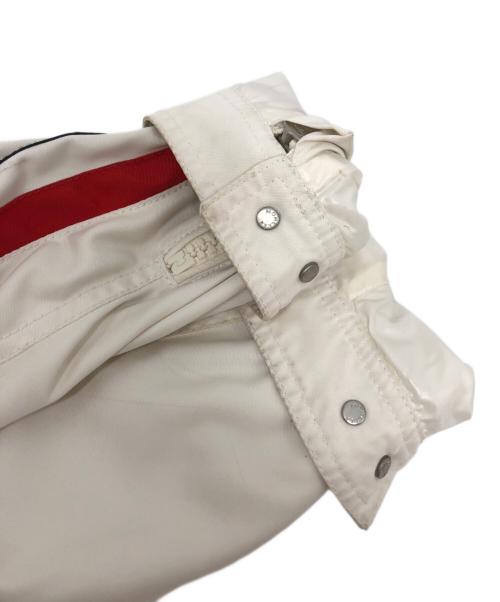MONCLER（モンクレール）MONCLER (モンクレール) ライダースジャケット / 101-092-40069-50 ホワイト サイズ:1の古着・服飾アイテム