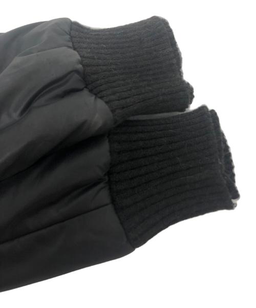 DOLCE & GABBANA（ドルチェ＆ガッバーナ）DOLCE & GABBANA (ドルチェ＆ガッバーナ) 切替レザージャケット / G9X90G ブラック サイズ:44の古着・服飾アイテム