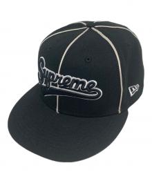 SUPREME×New Era（シュプリーム×ニューエラ）の古着「piping script logo キャップ」