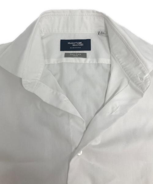 Kamakura Shirts（カマクラシャツ）Kamakura Shirts (カマクラシャツ) 長袖シャツ ホワイト サイズ:15 1/2の古着・服飾アイテム
