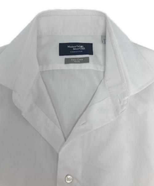 Kamakura Shirts（カマクラシャツ）Kamakura Shirts (カマクラシャツ) 長袖シャツ ホワイト サイズ:15 1/2の古着・服飾アイテム