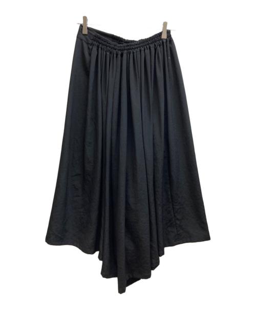 Y's（ワイズ）Y's (ワイズ) ワイド ドレープ キュロット パンツ/YZ-P04-500 ブラック サイズ:1の古着・服飾アイテム