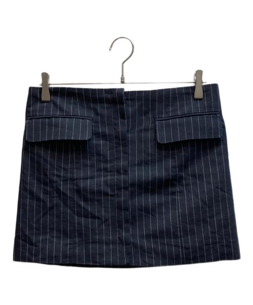 SLOBE IENA（スローブ イエナ）SLOBE IENA (スローブ イエナ) pinstripe ペンシルスカート / 24060912601020 ネイビー サイズ:38の古着・服飾アイテム
