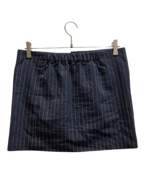 SLOBE IENA（スローブ イエナ）SLOBE IENA (スローブ イエナ) pinstripe ペンシルスカート / 24060912601020 ネイビー サイズ:38の古着・服飾アイテム