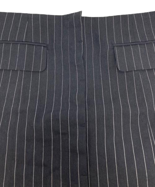 SLOBE IENA（スローブ イエナ）SLOBE IENA (スローブ イエナ) pinstripe ペンシルスカート / 24060912601020 ネイビー サイズ:38の古着・服飾アイテム