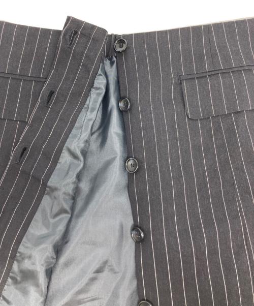 SLOBE IENA（スローブ イエナ）SLOBE IENA (スローブ イエナ) pinstripe ペンシルスカート / 24060912601020 ネイビー サイズ:38の古着・服飾アイテム