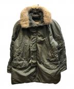 U.S.AIR FORCEユーエスエアフォース）の古着「60's N-3B フライトジャケット/8415-269-0419」｜グリーン