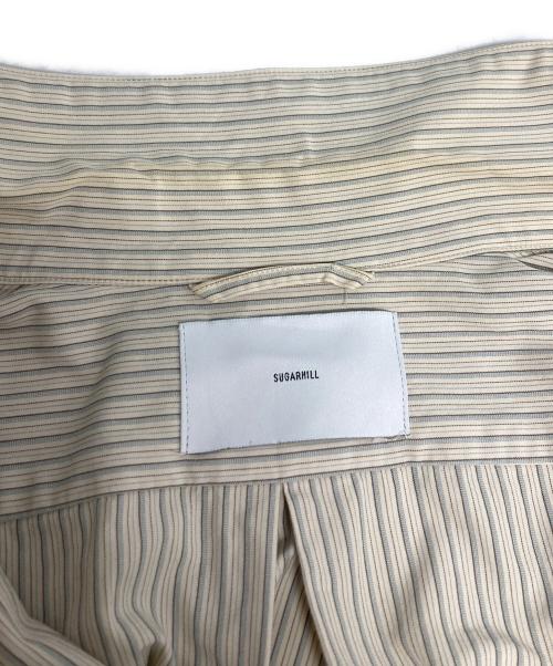 SUGARHILL（シュガーヒル）SUGARHILL (シュガーヒル) STRIPE OPEN-COLLAR SHIRT/22SSSH02 アイボリー サイズ:Mの古着・服飾アイテム