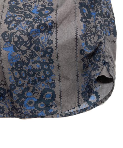 nonnative（ノンネイティブ）nonnative (ノンネイティブ) フラワー バンダナ柄 コットン 長袖シャツ/NN-S4114 ブラウン サイズ:2の古着・服飾アイテム