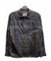 nonnative（ノンネイティブ）の古着「フラワー バンダナ柄 コットン 長袖シャツ/NN-S4114」｜ブラウン