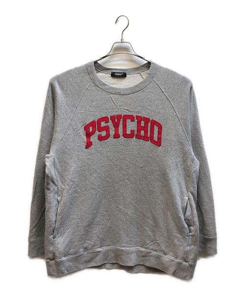 UNDERCOVER（アンダーカバー）UNDERCOVER (アンダーカバー) PSYCHO Patch Sweatshirt グレー サイズ:3の古着・服飾アイテム