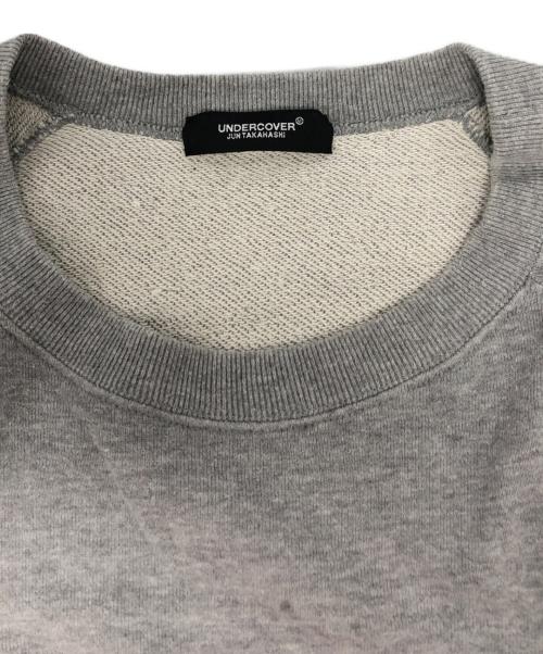 UNDERCOVER（アンダーカバー）UNDERCOVER (アンダーカバー) PSYCHO Patch Sweatshirt グレー サイズ:3の古着・服飾アイテム