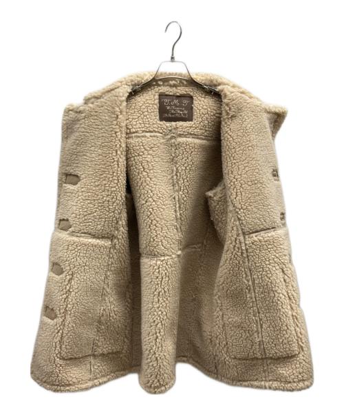 TMT（ティーエムティー）TMT (ティーエムティー) オリジナルムートンランチコート / TJK-F1911 ベージュ サイズ:Lの古着・服飾アイテム