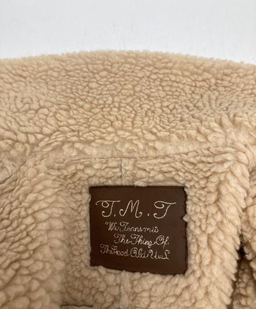 TMT（ティーエムティー）TMT (ティーエムティー) オリジナルムートンランチコート / TJK-F1911 ベージュ サイズ:Lの古着・服飾アイテム