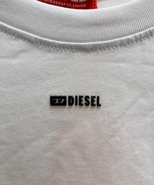 DIESEL（ディーゼル）DIESEL (ディーゼル) T-ADJUST-LS-V1 / A21655 ホワイト サイズ:Lの古着・服飾アイテム