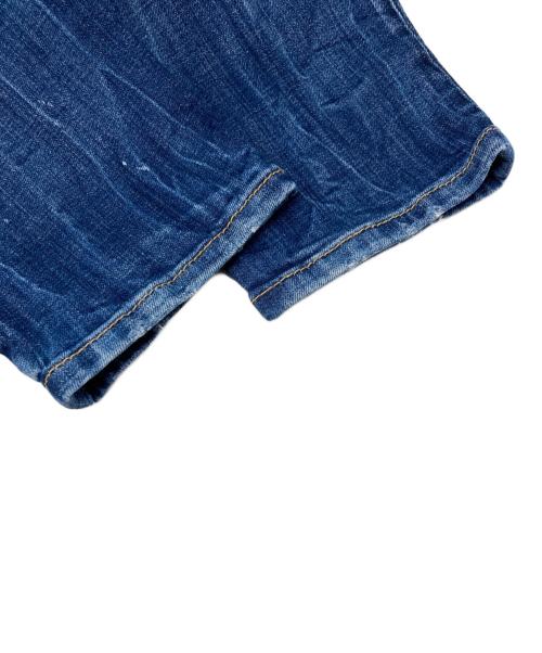 DSQUARED2（ディースクエアード）DSQUARED2 (ディースクエアード) SKATER JEANS/S74LB1556 S30664 インディゴ サイズ:48の古着・服飾アイテム