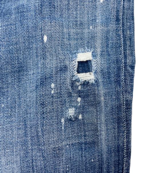 DSQUARED2（ディースクエアード）DSQUARED2 (ディースクエアード) SKATER JEANS/S74LB1556 S30664 インディゴ サイズ:48の古着・服飾アイテム
