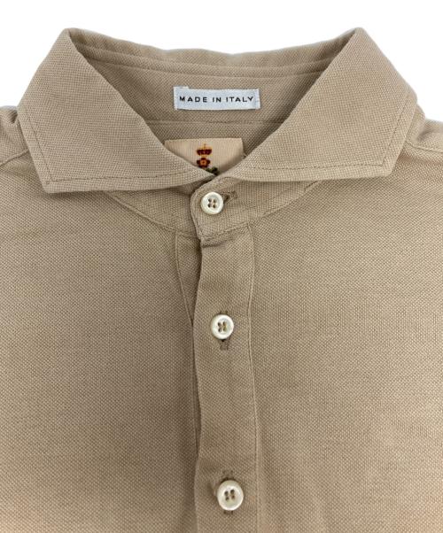 GUY ROVER（ギローバー）GUY ROVER (ギローバー) ポロシャツ ベージュ サイズ:Mの古着・服飾アイテム