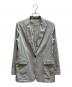 theory luxe（セオリーリュクス）の古着「23SS CRISP LINEN ARVADA NL / 03-3104121」｜グレー