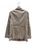 theory luxe (セオリーリュクス) ダブル リネン ストライプジャケット / 41-2104120  ブラウン サイズ:40：6000円