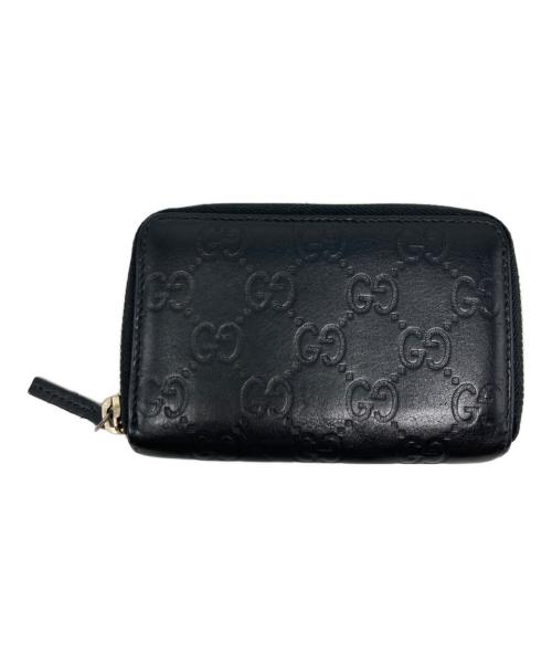 GUCCI（グッチ）GUCCI (グッチ) GG柄コインケース ブラック サイズ:₋の古着・服飾アイテム