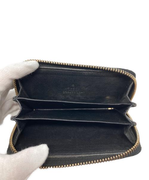 GUCCI（グッチ）GUCCI (グッチ) GG柄コインケース ブラック サイズ:₋の古着・服飾アイテム