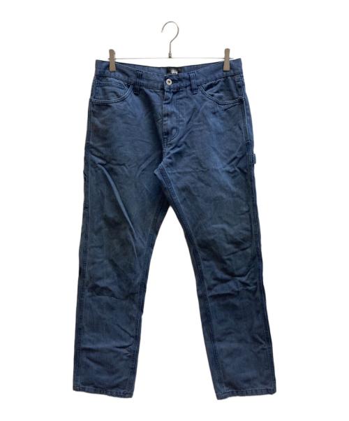 stussy（ステューシー）stussy (ステューシー) ワークパンツ ネイビー サイズ:W32の古着・服飾アイテム