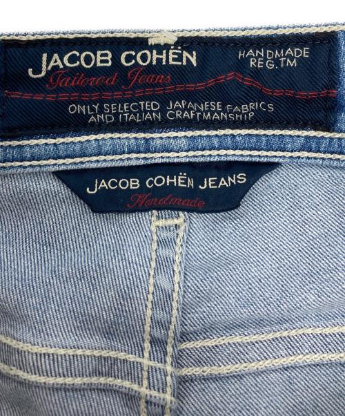 JACOB COHEN（ヤコブコーエン）JACOB COHEN (ヤコブコーエン) ハラコパッチデニムパンツ / J622 インディゴ サイズ:W30の古着・服飾アイテム