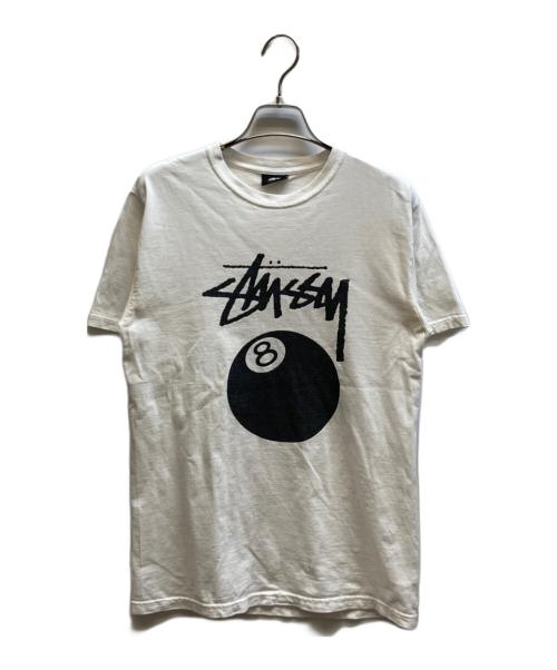 stussy（ステューシー）stussy (ステューシー) 8ボールTシャツ ホワイト サイズ:Sの古着・服飾アイテム