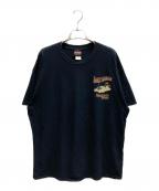 HARLEY-DAVIDSONハーレーダビッドソン）の古着「プリントTシャツ」｜ブラック