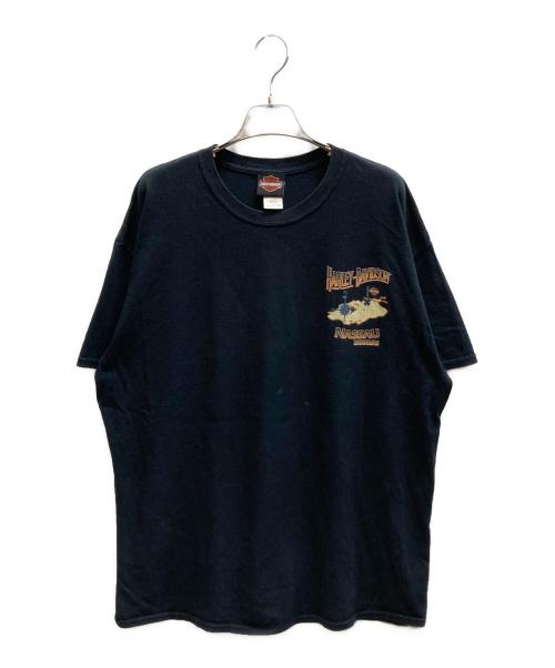 HARLEY-DAVIDSON（ハーレーダビッドソン）HARLEY-DAVIDSON (ハーレーダビッドソン) プリントTシャツ ブラック サイズ:XLの古着・服飾アイテム