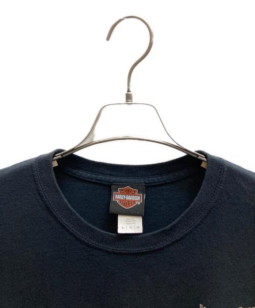 HARLEY-DAVIDSON（ハーレーダビッドソン）HARLEY-DAVIDSON (ハーレーダビッドソン) プリントTシャツ ブラック サイズ:XLの古着・服飾アイテム