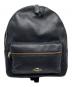 COACH（コーチ）の古着「レザーバックパック / F30550」｜ブラック