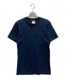 SUPREME（シュプリーム）の古着「ANTI-HERO LOGO POKET TEE」｜ネイビー